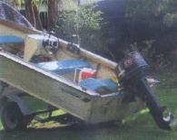 Starcraft 14ft 5in aluminium with Tohatsu 30hp motor