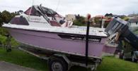 1988 Buccaneer 450 cabin boat