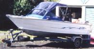 1990 16ft aluminium Marco - 1988 60hp Mariner outboard