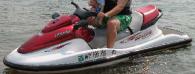 2003 Polaris Genesis PWC.  1200cc.  Whit